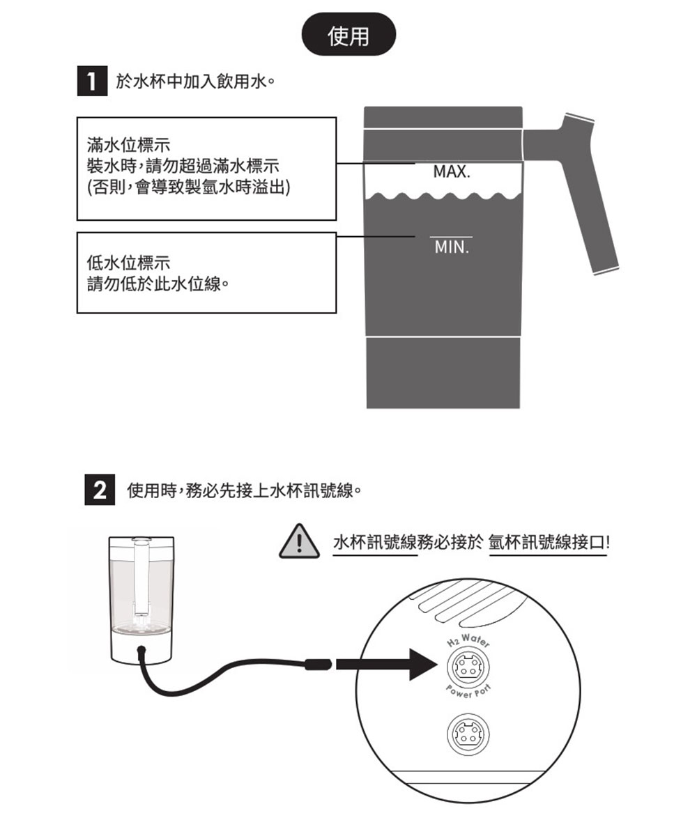 HHT200,氫水攪拌壼,使用說明